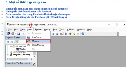 Các cách xóa bỏ đường dẫn Link khi coppy tài liệu về word