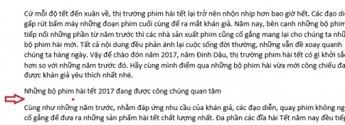 Cách ẩn/hiện những đoạn văn bản quan trọng trong Word