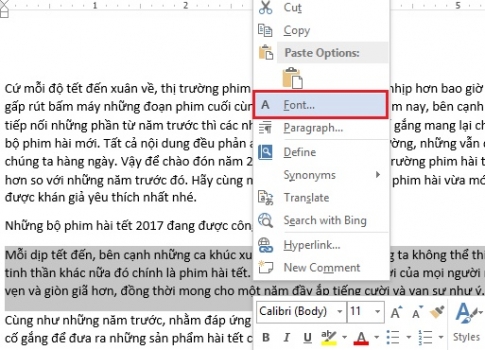 How to hide / show important text in Word