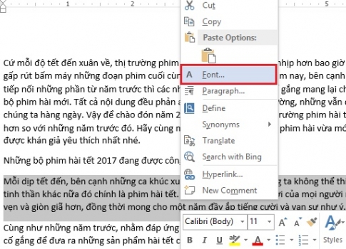 Cách ẩn/hiện những đoạn văn bản quan trọng trong Word