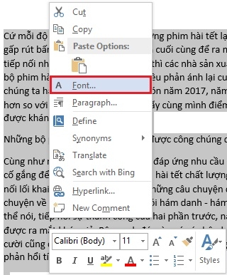 How to hide / show important text in Word