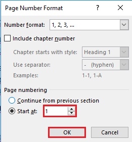 How to automatically number pages for easy documents on word