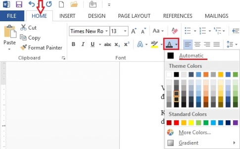 How to lose background color when copying online documents to word
