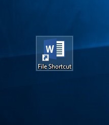 How to create a Shortcut for a document in Word