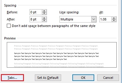 So erstellen Sie einen Tabulator, auch bekannt als einen Punkt (...) in Word