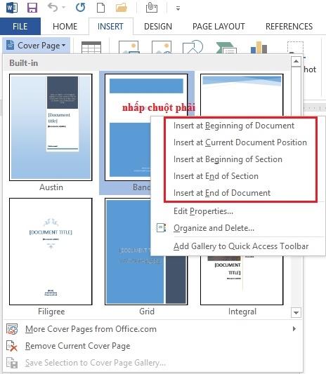 So erstellen Sie ein schönes Deckblatt für ein Dokument in Word