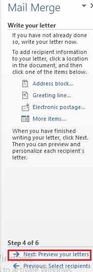 How to merge messages on Word anyone can do it