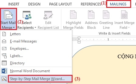 How to merge messages on Word anyone can do it