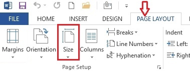 Anweisungen zum Formatieren der Papiergröße und Festlegen von Texträndern in Word