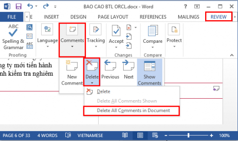 Il modo più semplice per utilizzare i commenti in Word