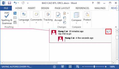The easiest way to use comments in Word