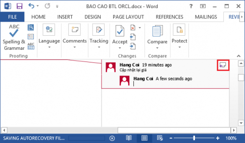 Wordでコメントを使用する最も簡単な方法