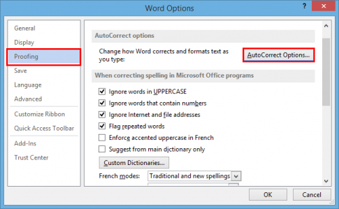 Instructions for creating keyboard shortcuts in Microsoft Word