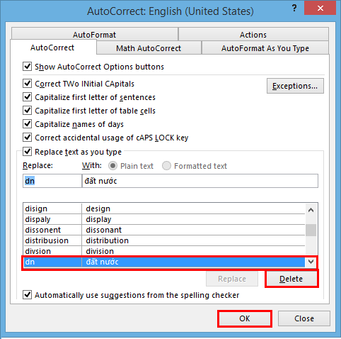 Istruzioni per la creazione di scorciatoie da tastiera in Microsoft Word