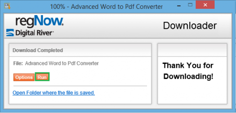 Professional Word to PDF converter software