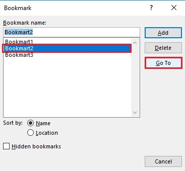 Erstellen Sie ein Lesezeichen zum einfachen Navigieren und Bewegen in Word-Dokumenten