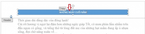 Tạo tiêu đề trang và chân trang đẹp mắt bằng công cụ Header và Footer