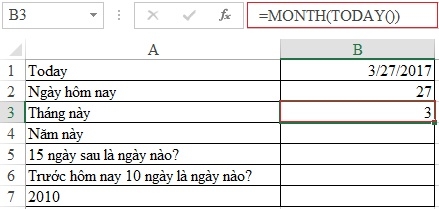 Zeigen Sie das aktuelle Datum und Jahr mit der TODAY-Funktion in Excel an