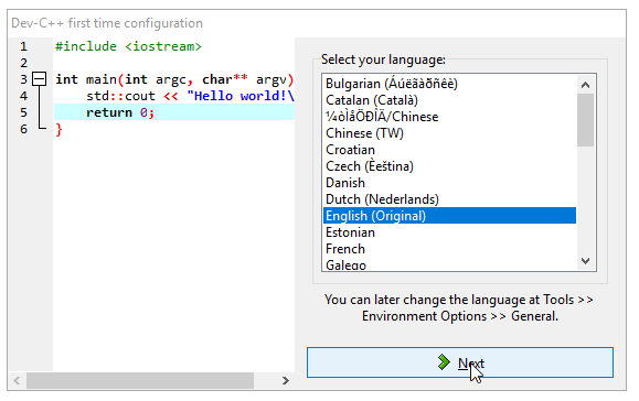 Configurando o ambiente para programação C com o software Dev C++ ou Visual Studio Code