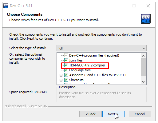 DevC++ソフトウェアまたはVisualStudioCodeを使用したCプログラミング環境のセットアップ