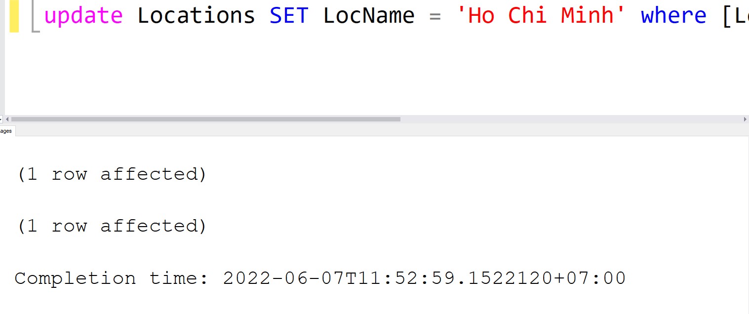 Trigger trong SQL Server - HỌC VIẾT CODE