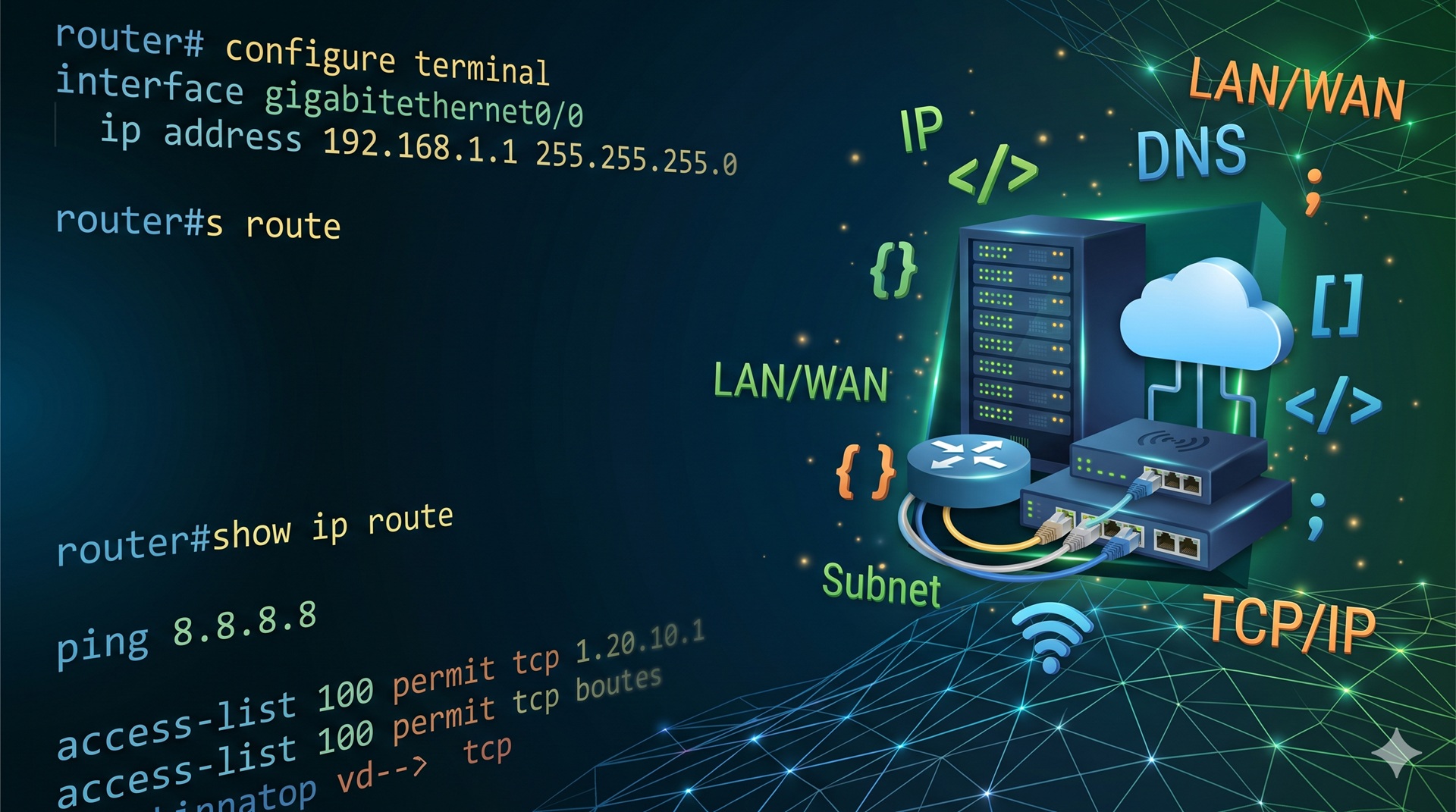 Hạ tầng mạng máy tính: router, switch, Wi-Fi và TCP/IP